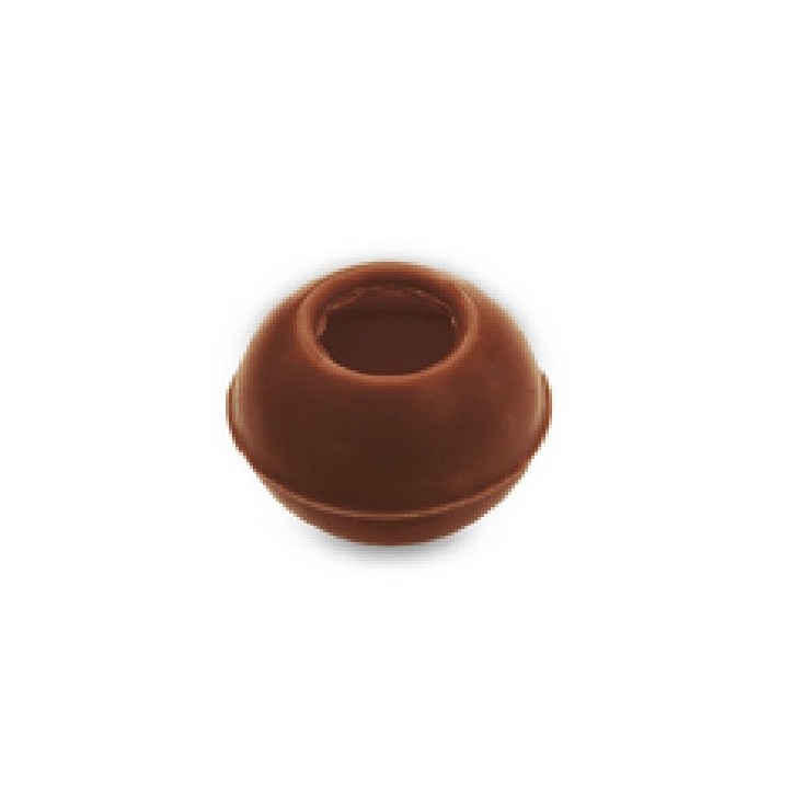 Milk Chocolate Praline Shells – ø 26 mm, Gluten-Free & Vegetarian Milk Chocolate Praline Shells – ø 26 mm, Gluten-Free & Vegetarian