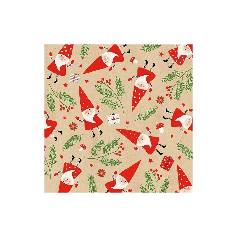 By Nature Napkins Gnomes, 20 pcs