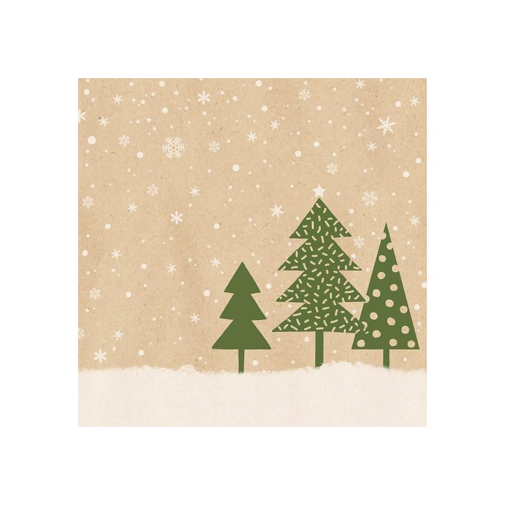 By Nature Napkins Trees in the Snow – Sustainable Winter Vibes 🌲❄️ By Nature Napkins Trees in the Snow – Sustainable Winter Vibes 🌲❄️
