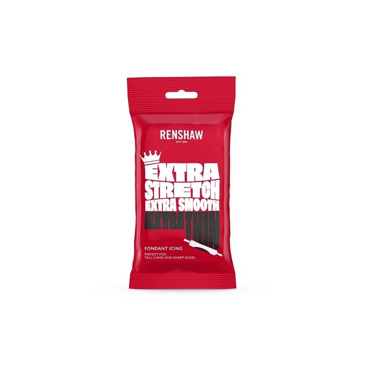 Renshaw Extra Fondant Black - Extra Stretchy & Firm for Perfect Cakes Renshaw Extra Fondant Black - Extra Stretchy & Firm for Perfect Cakes