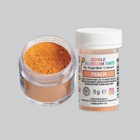 Sugarflair Blossom Tint Dust Peach – Farbpulver für Tortendekoration