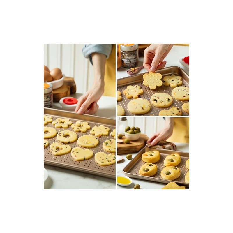 Decora GOLDLine Cookie Baking Tray 39x27cm