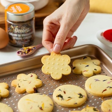 GoldLine Cookies Backblech - Perfekte knusprige Kekse | Backzubehör