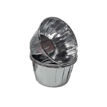 Bakeria Silver Cupcake Cups – Perfect for Christmas & New Year’s Eve