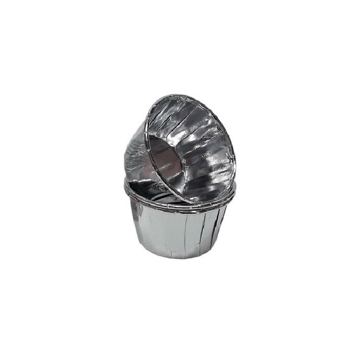 Bakeria Silver Cupcake Cups – Perfect for Christmas & New Year’s Eve Bakeria Silver Cupcake Cups – Perfect for Christmas & New Year’s Eve