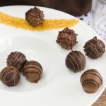 Städter 26mm Dark Chocolate Truffles shells, 63  pcs