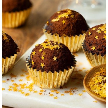 Decora Edible Gold Stars – Luxurious Decoration for Food and Drinks