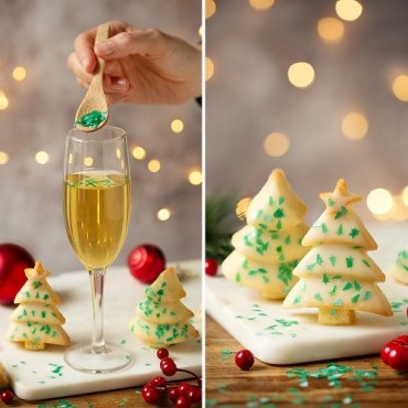 Decora Edible Christmas Trees – Festive Decor for Holiday Treats & Drinks 🌲