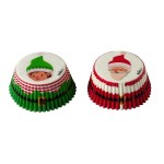 Decora Christmas Santa & Elf Cupcake Cases, 36 pcs