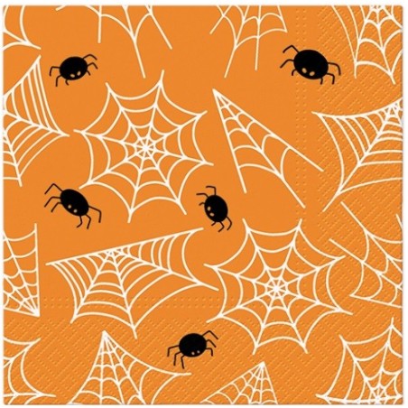 PAW Spiderweb Napkins, 20 pcs