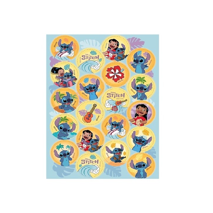 DeKora 34mm Esspapier Stitch Cupcake Toppers, 20 Stück – Glutenfrei & Perfekt für Disney-Fans 🎂 DeKora 34mm Esspapier Stitch Cupcake Toppers, 20 Stück – Glutenfrei & Perfekt für Disney-Fans 🎂