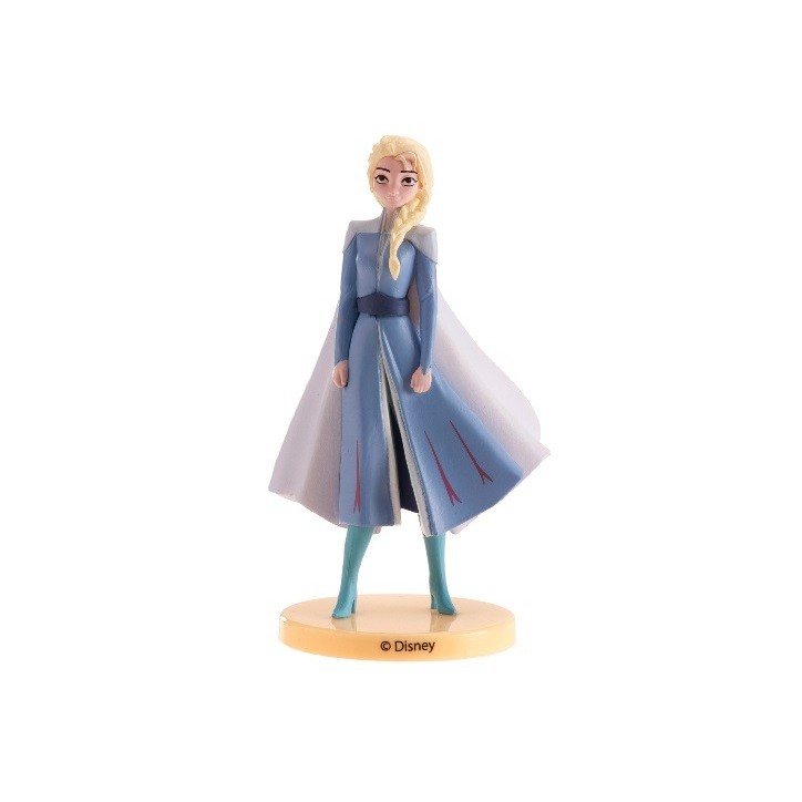 DeKora Disney Frozen Elsa Cake Figure, 9.5cm - Non Edible Frozen Cake Decoration DeKora Disney Frozen Elsa Cake Figure, 9.5cm - Non Edible Frozen Cake Decoration
