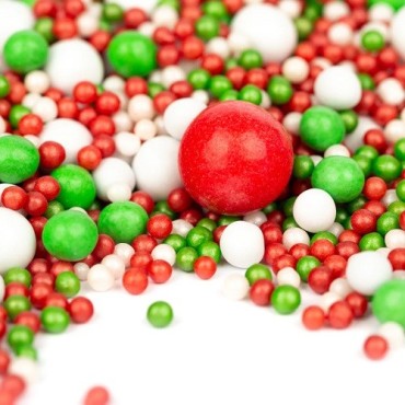 Super Streusel Christmas Crunch 90 g – Festive Chocolate Pearls