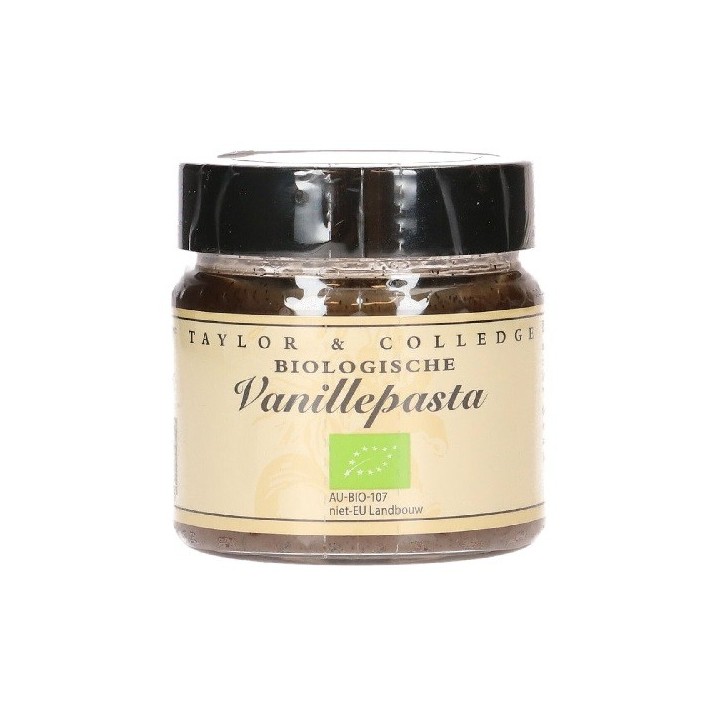 Taylor & Colledge BIO Vanillepaste, 65g Taylor & Colledge BIO Vanillepaste, 65g