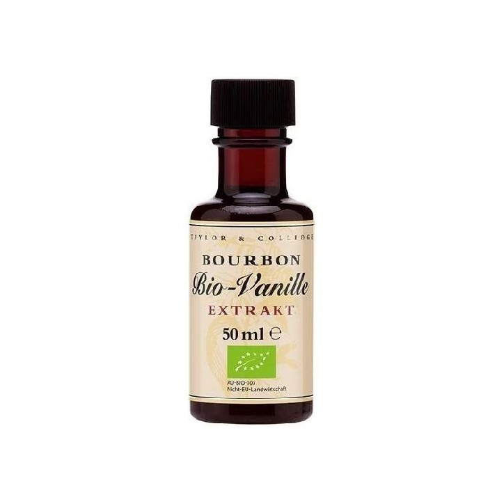 Taylor & Colledge BIO Vanilleextrakt, 50ml Taylor & Colledge BIO Vanilleextrakt, 50ml