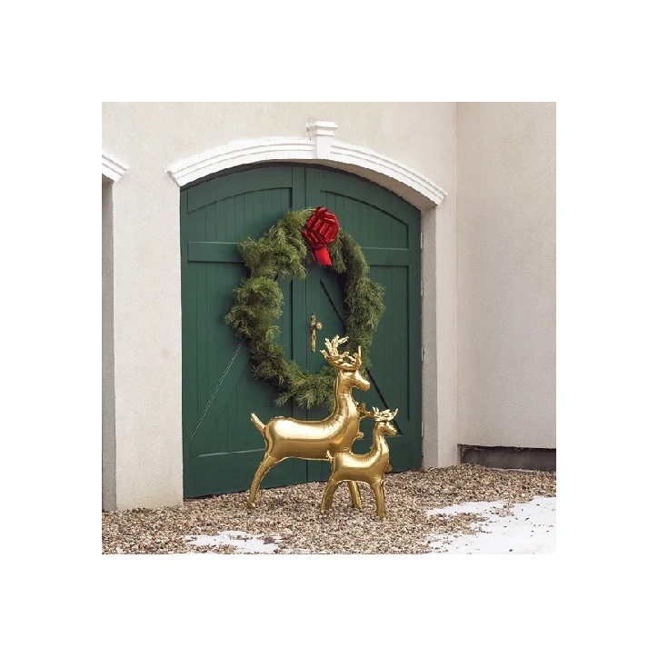 PartyDeco Standing Foil Balloon Reindeer, 124x80cm PartyDeco Standing Foil Balloon Reindeer, 124x80cm