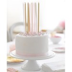 Talking Tables Long Gold-Pink-White Birthday Candles, 16 Pcs Talking Tables Long Gold-Pink-White Birthday Candles, 16 Pcs