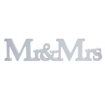 Ginger Ray Mr & Mrs Wooden Sign 45x10cm