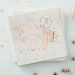 Ginger Ray Servietten Merry & Bright, 20 Stück Ginger Ray Servietten Merry & Bright, 20 Stück