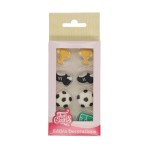 FunCakes Football Set Sugar Decorations, 8 pcs FunCakes Football Set Sugar Decorations, 8 pcs