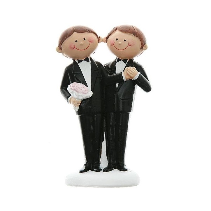 Wedding Couple Men Cake Topper – Elegant Wedding Cake Decoration Wedding Couple Men Cake Topper – Elegant Wedding Cake Decoration