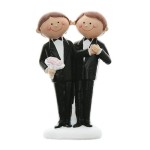 Wedding Couple Men Cake Topper Wedding Couple Men Cake Topper