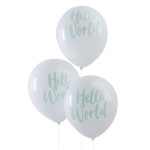 Ginger Ray Hello World Luftballons, 10 Stück Ginger Ray Hello World Luftballons, 10 Stück