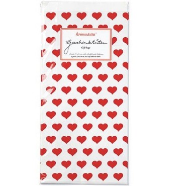 Krima&isa Heart Gift Bags – Set of 6 ❤️