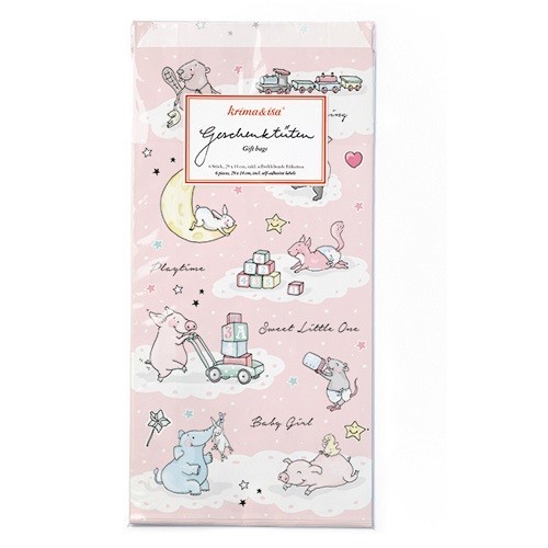 krima&isa Geschenktüten Baby, 6 Stück krima&isa Geschenktüten Baby, 6 Stück