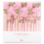 Talking Tables Pink Tutu Toppers, 12 pcs