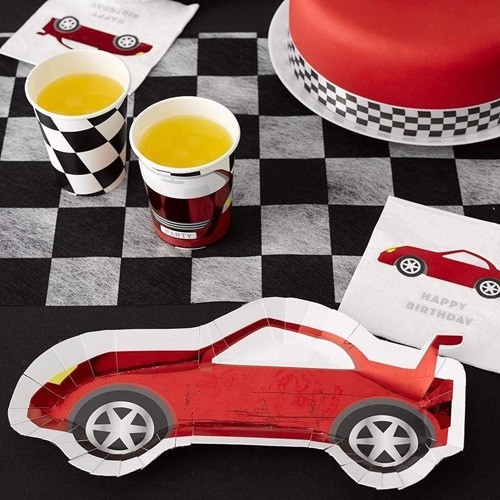 Talking Tables Race Car Plates, 8 pcs Talking Tables Race Car Plates, 8 pcs