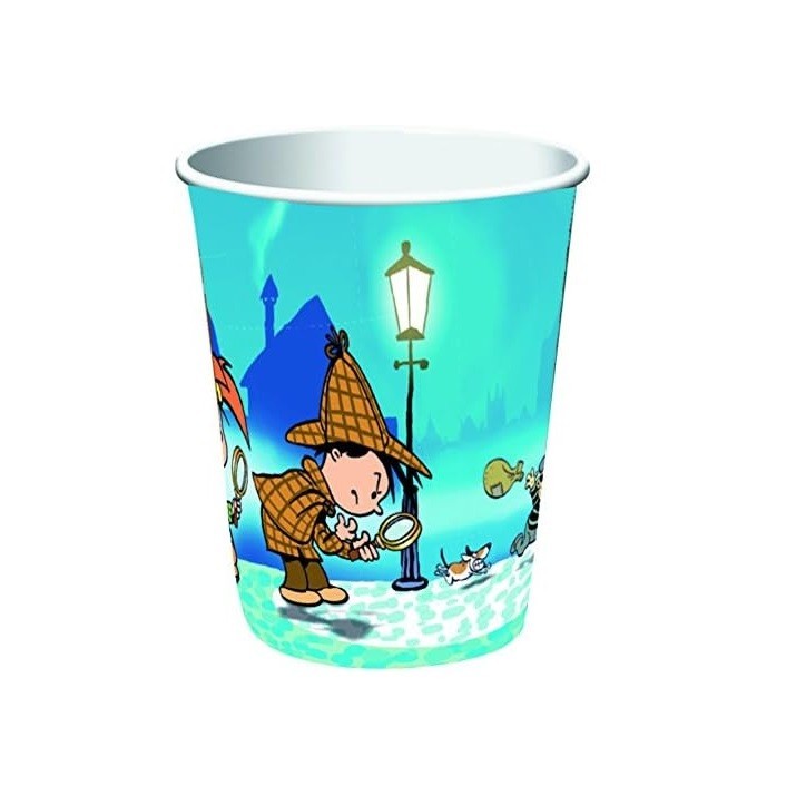 Detective Flo Paper Cups – Top Secret | 8 Pack Detective Flo Paper Cups – Top Secret | 8 Pack