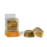 Decora Cupcake Cases Gold, 60 pcs
