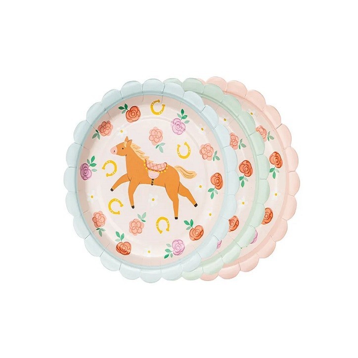 Horse Party Plates - Horses Party Collection Horse Party Plates - Horses Party Collection