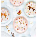PartyDeco Horse Plates, 6 pcs PartyDeco Horse Plates, 6 pcs