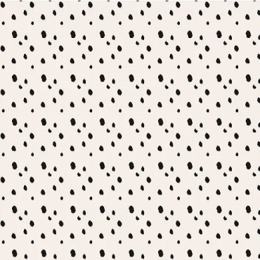 PartyDeco Dog Dalmatian Spots Tablecloth, 180x120cm