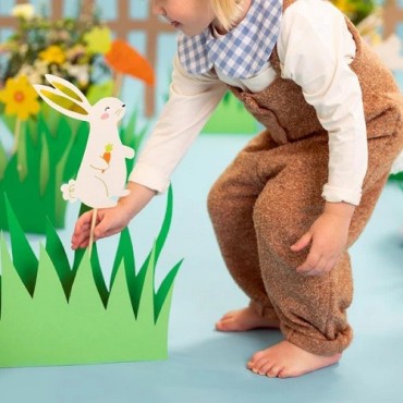 PartyDeco Easter Egg Hunt Topper – 10 pcs | Easter Egg Hunt Décor