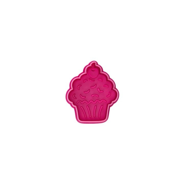 Städter Cupcake Embossed Cutter – 6 cm | Creative Cookies & Decor