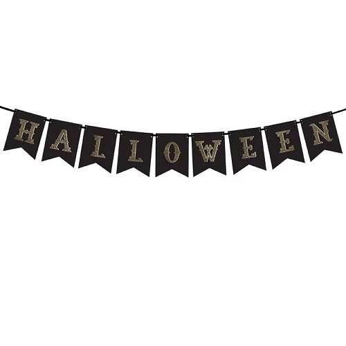 PartyDeco Halloween Garland, 1.75m