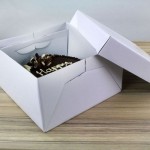 PME Cake Box white 40x40x15cm