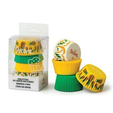 Decora Tropical Cupcake Förmchen, 75 Stück - DA-0339623
