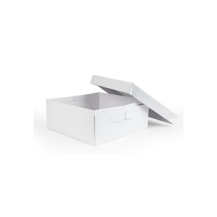 PME Cake Box 30x30x15cm – Sturdy & Versatile at Bakeria.ch