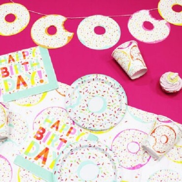 Unique Party Donuts Tischdecke, 213x137cm -72583