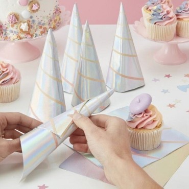 Ginger Ray 3D Unicorn Napkins – Pack of 10