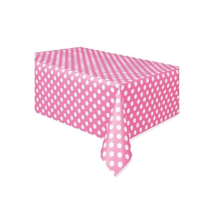 Unique Party Pink Tischdecke, 137x274cm - 50265 Unique Party Pink Tischdecke, 137x274cm - 50265