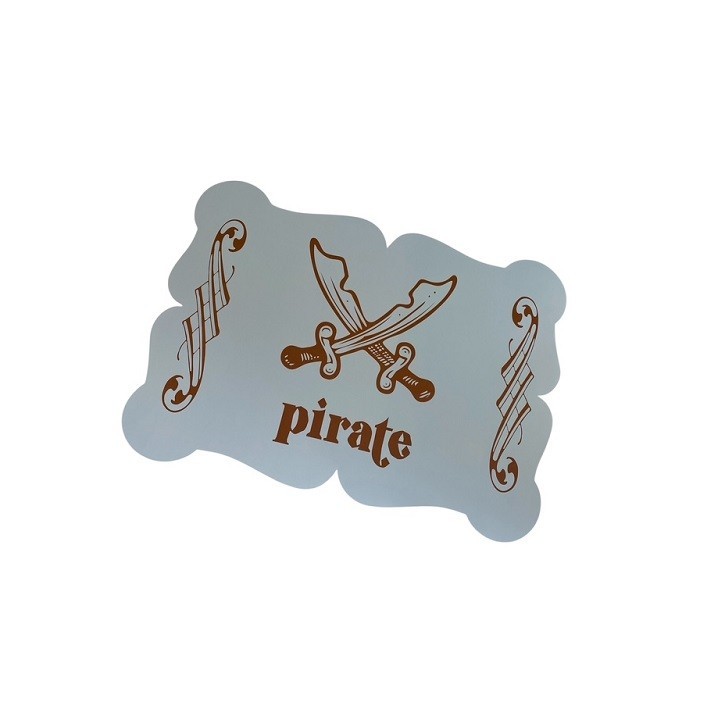Santex 6 Pirate Placemats – Perfect Decor for Your Pirate Party Santex 6 Pirate Placemats – Perfect Decor for Your Pirate Party