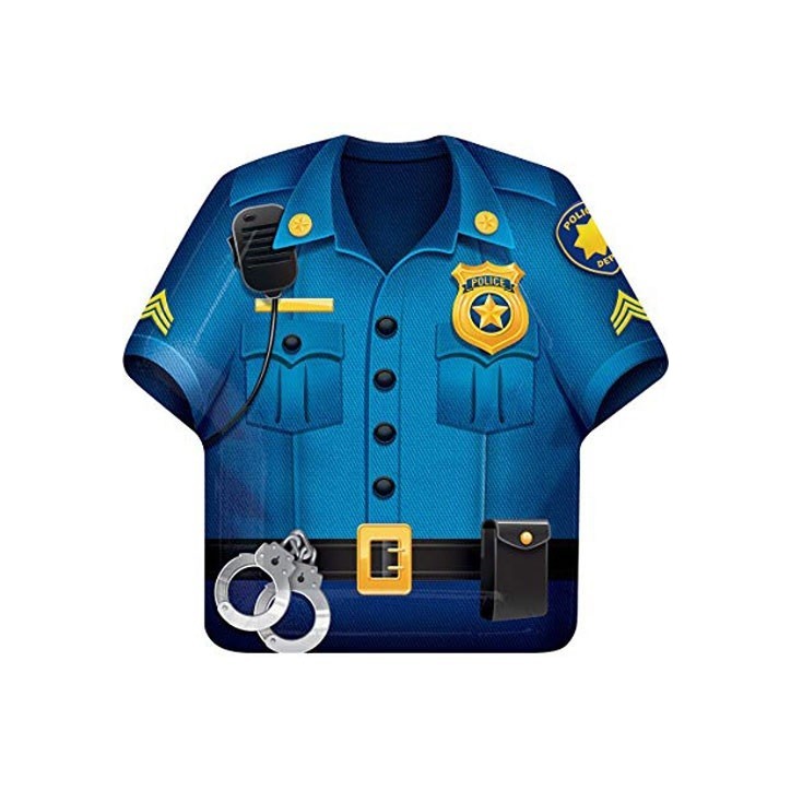 Party Creations Police Uniform Plates, 8 pcs Party Creations Police Uniform Plates, 8 pcs