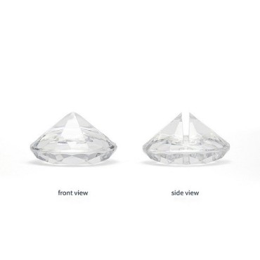 PartyDeco Diamond Place Card Holders, 10pcs