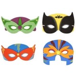 Superhelden Masken, 4 Stück Superhelden Masken, 4 Stück