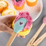 KitchenCraft 3-teiliges Mini Teigschaber Set